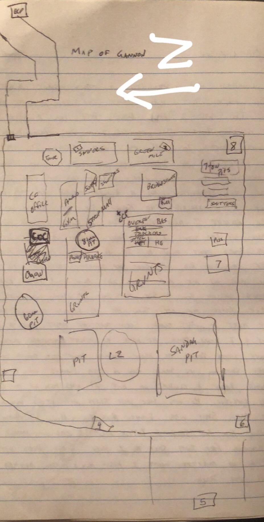 Notebook map-Chris Nothstine